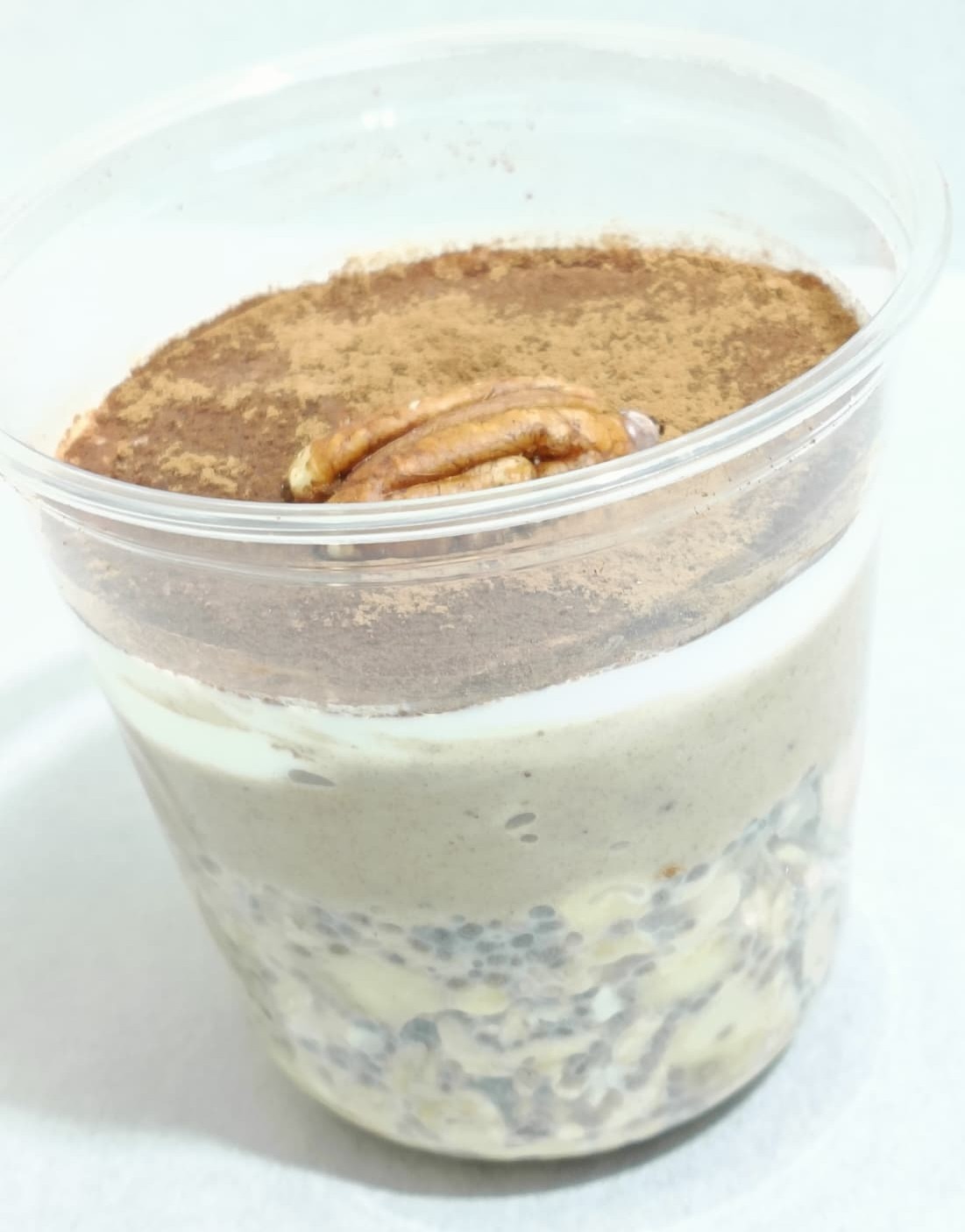 Banana Dates Oatmeal With Low Fat Milk